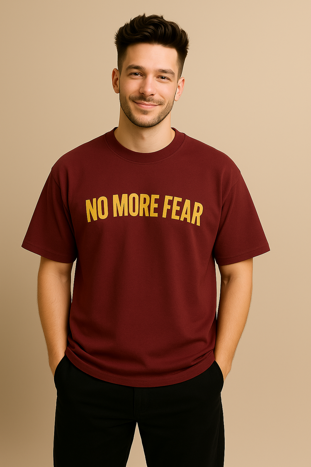 No More Fear oversized Tshirt