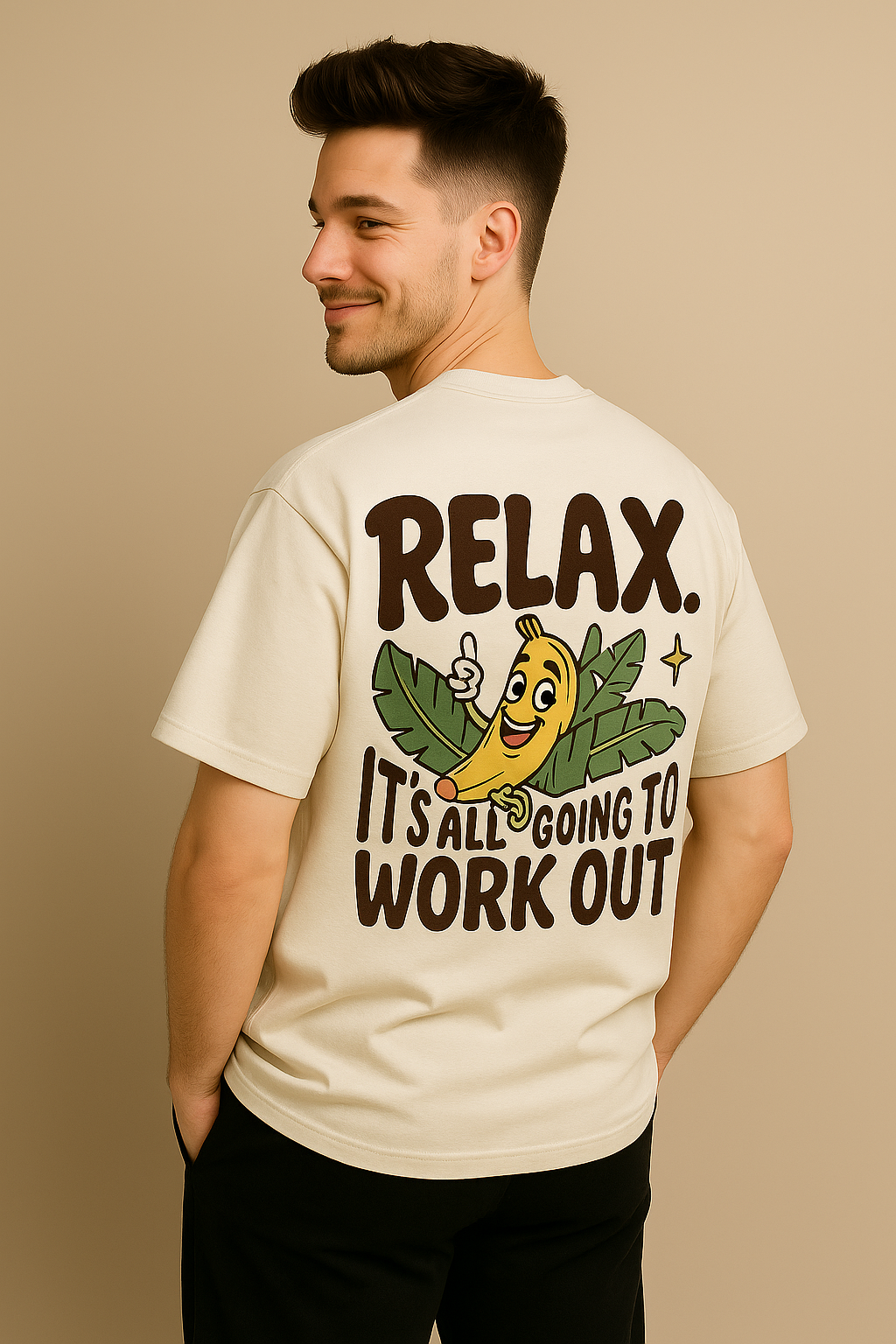 Calm Down Printed T-SHIRT