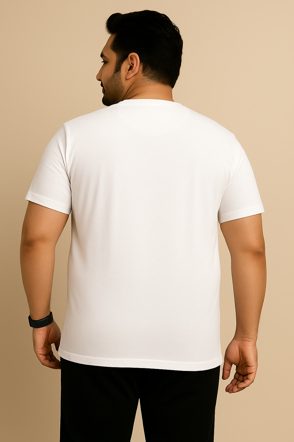 Oversized T shirt drop shoulder t-shirt black