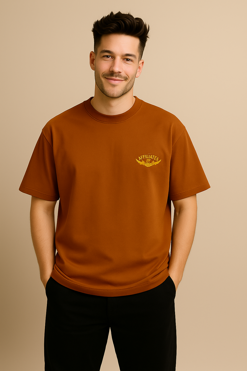 Oversized Tees orange
