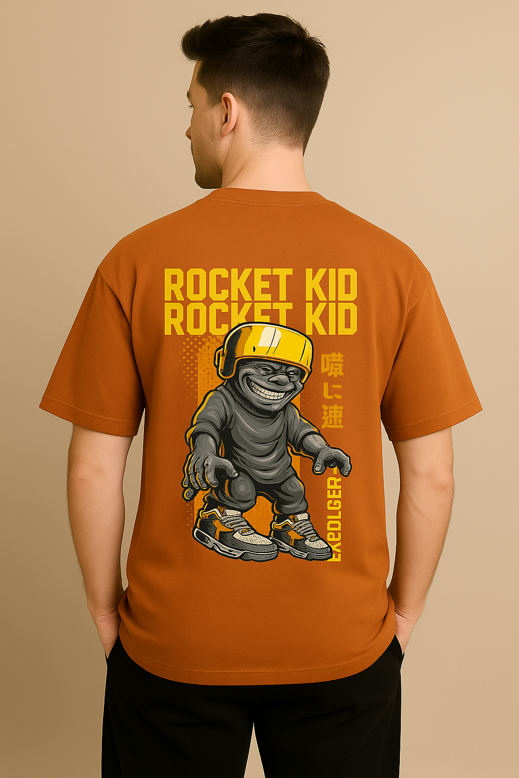 Oversized Tees orange