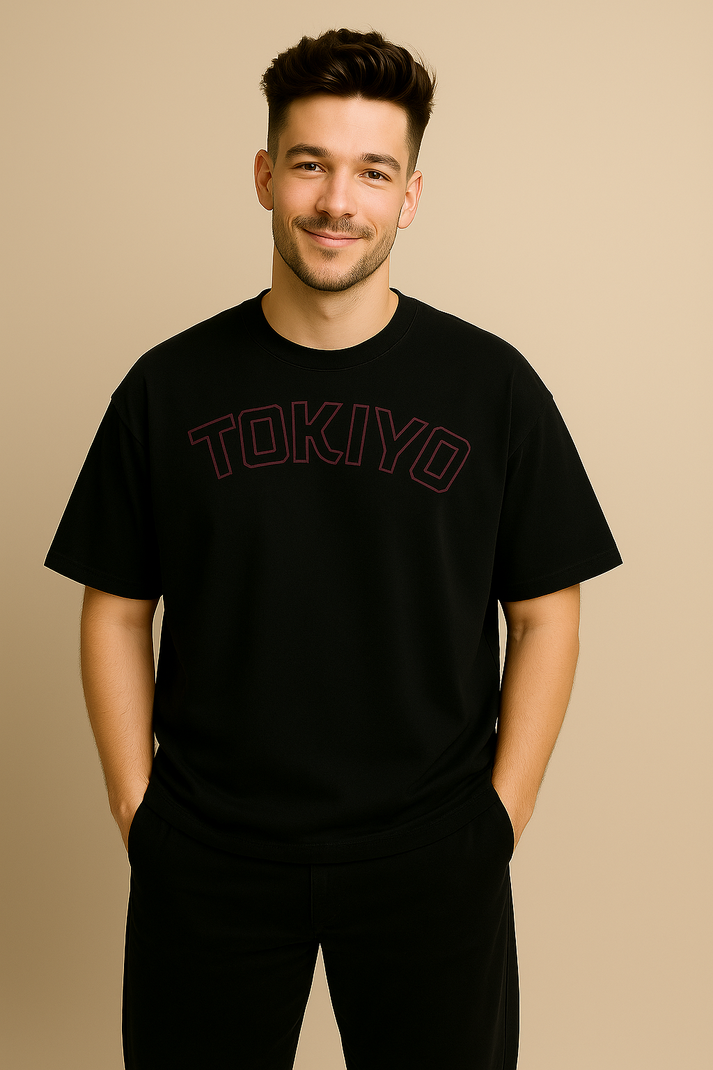 Lunar Echo Oversized T-Shirt
