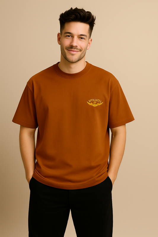 Oversized Tees orange