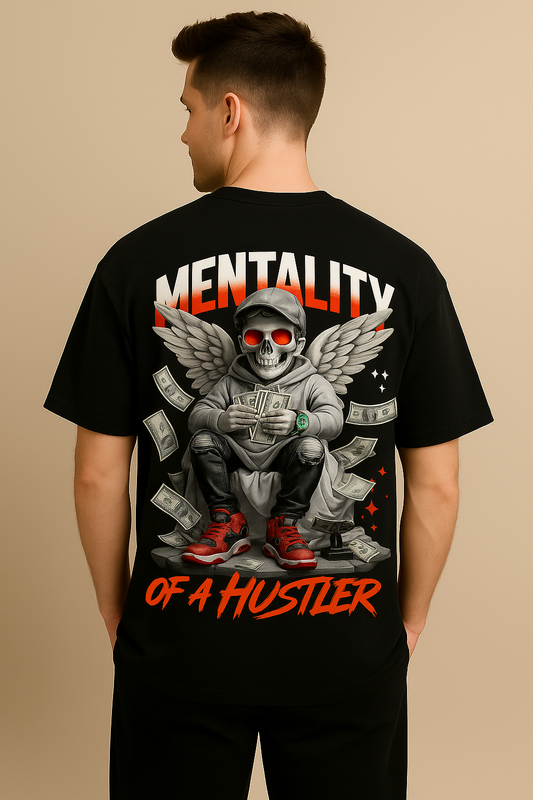 mentality oversized t-shirt black
