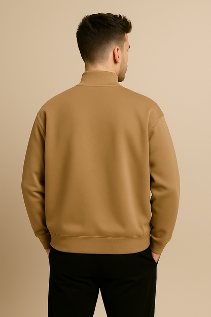 Quarter-Zip Utility Sweatshirt