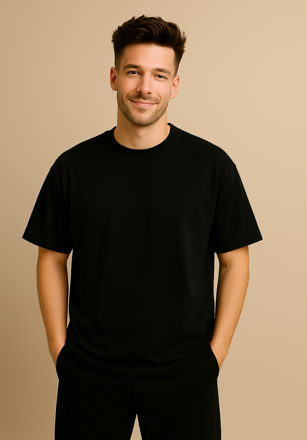 mentality oversized t-shirt black